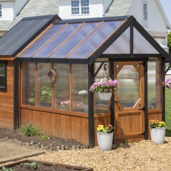 Greenhouses - Amish Mike- Amish Sheds, Amish Barns, Sheds NJ, Sheds, Barns Shed Greenhouse Combo, Victorian Gazebo, Shed Greenhouse, Amish Sheds, Single Entry Doors, Vinyl Pergola, Amish Barns, Raised Garden Bed Kits, Large Greenhouse