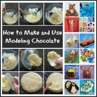 Learn how easy it is to make modeling chocolate (candy clay) and how to fix it if it's greasy, dry, or sticky. See the modeling chocolate recipe and ... Candy Clay Recipe, Modeling Chocolate Recipe, Modeling Chocolate Recipes, Candy Clay, Chocolate Candy Recipes, Modelling Chocolate, Modeling Chocolate, Chocolate Recipe, Chocolate Decorations