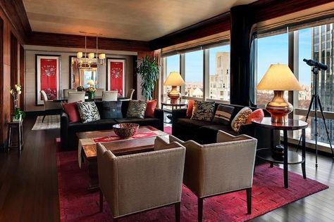 Oriental Design Carpet Room Ideas, Red Carpet Living Room Ideas, Red Carpet Room, Living Room Red Carpet, Carpet Living Room Ideas, Red Carpet Living Room, Chinese Living Room, Asian Bathroom, Asian Living Room