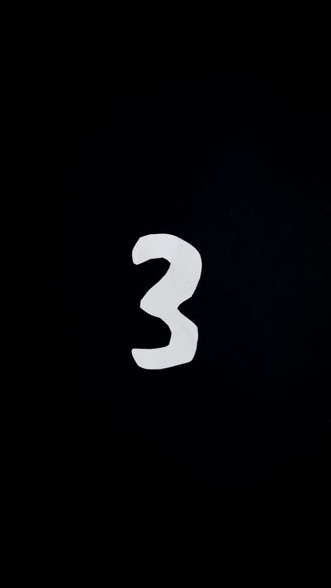 Number 3 Wallpaper, Japanese Wallpaper, Three Logo, Dental Aesthetics, Wallpaper Black And White, Japanese Wallpaper Iphone, Black Numbers, Number Three, Brand Concept