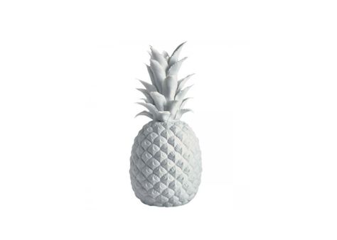 Porcelain Pineapple: Remodelista Pineapple Ornament, Ceramic Pineapple, Furbish Studio, White Pineapple, Pineapple Express, Pineapple Decor, Pineapple Design, White Home Decor, Modern Sculpture