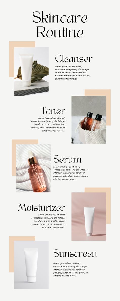 White and Beige Minimalist Simple Skincare Routine Infographic - Templates by Canva Skincare Infographic Design, Beef Liver Benefits, Liver Benefits, Skincare Infographic, Beige Minimalist, Simple Skincare Routine, Beef Liver, Infographic Template, White And Beige