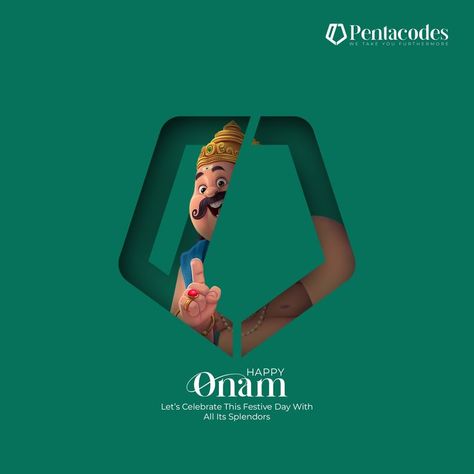 Happy Onam! Pentacode wishes this Onam to fill your lives with the colors of a cultural blend and the true spirits of the harvest festival #pentacodes #onam2022 Onam 2023 Poster, Onam Wish Post, Happy Onam 2023, Maveli Onam Poster, Onam Social Media Post, Creative Onam Poster Design, Onam Creative Ad Design, Onam Celebration Poster, Happy Onam Creative