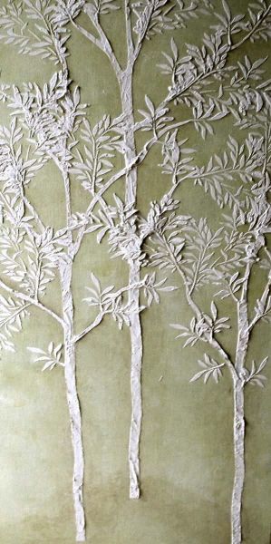 Plaster Stencil Sapling Tree | Walls Stencils, Plaster Stencils, Painting Stencils, Plaster Molds Sapling Tree, Tree Stencil For Wall, Plaster Stencil, Mural Stencil, Tree Stencil, Plaster Wall Art, Stencil Furniture, Wall Stencil, Aspen Trees