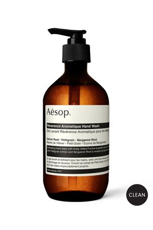 C50AG Aesop Reverence Aromatique Hand Wash, 16.9 oz./ 500 mL Aesop Hand Wash, Hand Care Routine, Shea Butter Body Shop, Brown Bottles, Earthy Scent, Makeup Sale, Bitter Orange, Gel Cleanser, Hand Care