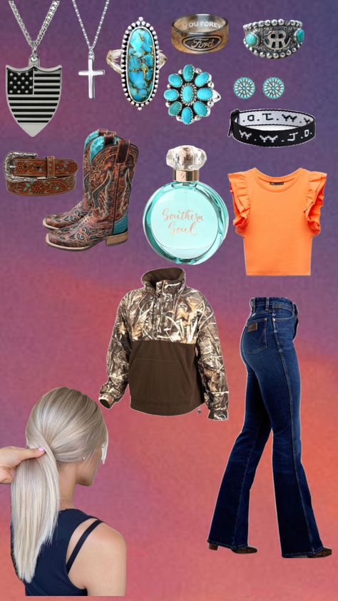 Western Girl Outfits, Cute Cowgirl Outfits, Casual Country Outfits, Southern Outfits, Western Wear Outfits, Cute Country Outfits, Western Style Outfits, Country Girls Outfits, Western Girl