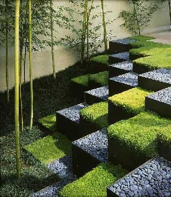 Have Inspiration, Modern Landscaping, The Grass, Zen Garden, Landscape Architect, Japanese Garden, Modern Garden, Outdoor Design, Dream Garden