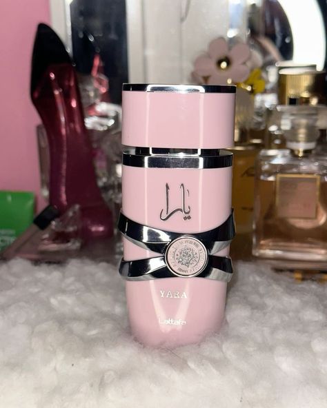 Lattafa Yara for Women Eau de Parfum  #cute #coquette #pink #aesthetic #yara#yaralattafa 🎀 Coquette Pink Aesthetic, Lattafa Yara, Arabic Perfume, Fragrances Perfume Woman, Cute Coquette, Pink Perfume, Perfume Collection Fragrance, Coquette Pink, Makeup To Buy