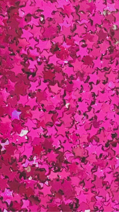 Dark Hot Pink Wallpaper, Hot Pink Glitter Aesthetic, Star Glitter Wallpaper, Hot Pink Aesthetic Background, Hot Pink Glitter Background, Pink Sparkly Background, Bling Background, Hot Pink Aesthetic Wallpaper, Pink Star Background