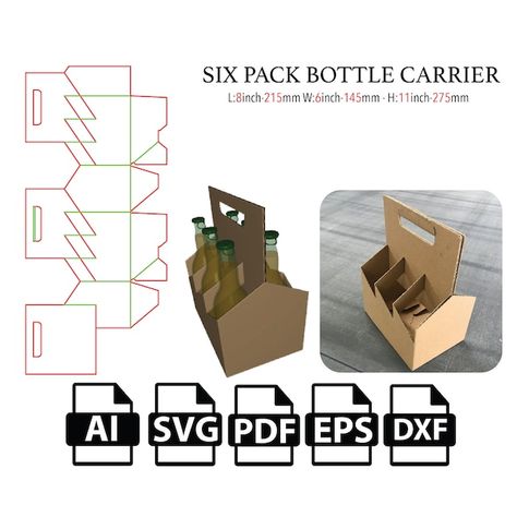 TemplateCutShop - Etsy Saudi Arabia Market Design Ideas, Beer Bottle Carrier, Beer Carrier, Crayola Coloring Pages, Beer Box, Box Vector, Box File, Combining Like Terms, 2nd Grade Math Worksheets