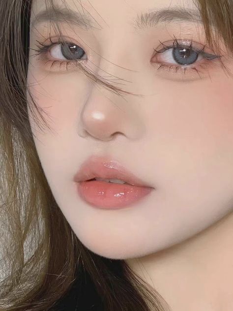 Puppy Eyes Makeup, Smudge Edit, Soft Makeup Looks, Doll Eye Makeup, Korean Eye Makeup, Ulzzang Makeup, Glossy Makeup, Japanese Makeup, Ethereal Makeup