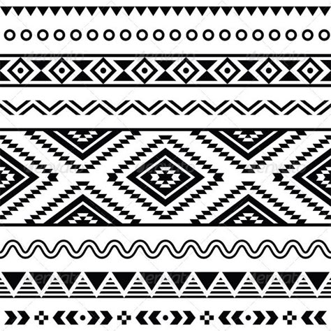 Tribal Seamless Pattern, Aztecb Black and White   #GraphicRiver         Vector seamless aztec ornament, ethnic pattern Mexican Pattern, Diy Laptop, Geometric Pattern Art, Aztec Art, Black And White Background, Black And White Pattern, Aztec Designs, Ethnic Patterns, Aztec Pattern