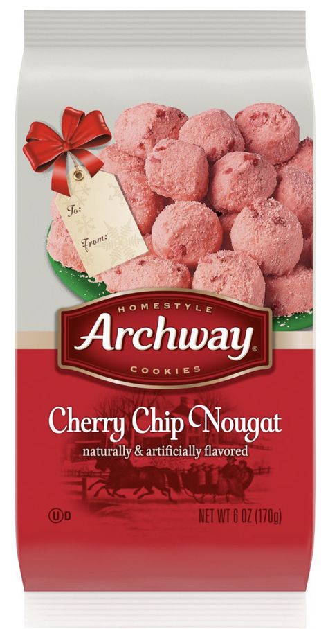 Archway Cashew Nougat Cookie Recipe, Archway Cherry Chip Nougat Cookies Recipe, Nougat Cookies, Archway Cookies, Christmas Cookie Party, Candy Board, Desserts Cookies, Copy Cats, Cookie Making