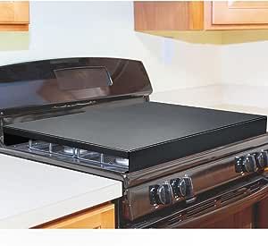 Therwen Stainless Steel Gas Stove Top Cover Noodle Board Cooktop Cover Large Black Electric Stove Burner Covers Provides Extra Work Counter, 30'' x 22'' x 2.5'' Electric Stove Burner Covers, Gas Stove Top Covers, Cooktop Cover, Stainless Steel Gas Stove, Stove Burner Covers, Stove Burner, Stainless Steel Stove, Gas Stove Top, Noodle Board