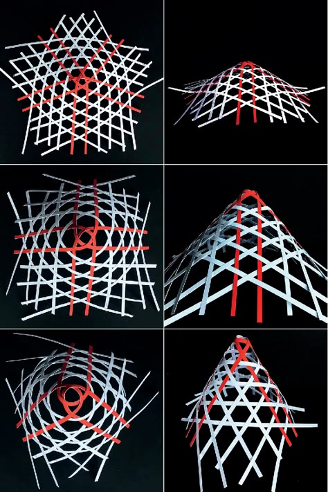 [PDF] Beyond the basket case: A principled approach to the modelling of kagome weave patterns for the fabrication of interlaced lattice structures using straight strips | Semantic Scholar Flax Weaving, Lattice Structure, Making Baskets, Basket Weaving Patterns, Basket Case, Paper Weaving, Bamboo Weaving, Installation Design, Wire Weaving