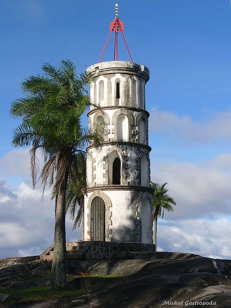 Dreyfus tower in Kourou, French Guiana Kaieteur Falls, Latin Countries, South American Countries, American Continent, Car Museum, Visit Mexico, French Guiana, Travel South, Tropical Rainforest