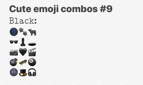 Goth Emoji Combos, Dark Emoji Combos, Goth Bios For Instagram, Y2k Pictures, Good Apps For Iphone, Aesthetic Emoji, Black Mood, Emoji Combos, Emoji Combinations