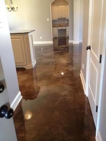 Acid Stained Concrete Floors, Acid Stained Concrete, Decoration Beton, Concrete Stained Floors, Floor Stain, Basement Makeover, Basement Flooring, Concrete Floor, Stained Concrete