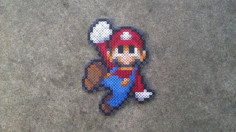 Mario, Mario & Luigi Superstar Saga Mario And Luigi Pixel Art, Pixel Mario Star, Mario Alpha Pattern, Cross Stitch Mario Bros, Luigi Dream Team, Superstar Saga, Mario And Luigi Superstar Saga, Mario Mario, Mario E Luigi