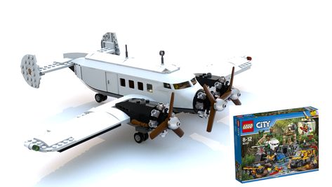 LEGO IDEAS - Airplane Lego Cargo Plane, Lego Wasteland, Lego Airplane, Ancient Rome Projects, Lego Helicopter, Lego Plane, Lego Indiana Jones, Lego Truck, Luxury Motorhomes