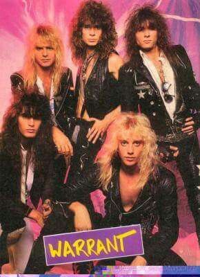 Warrant Rock Aesthetic Outfits, Warrant Band, 80s Rock Aesthetic, Jani Lane, Chuck Schuldiner, 80s Heavy Metal, Rocker Boy, Hair Metal Bands, 80s Metal