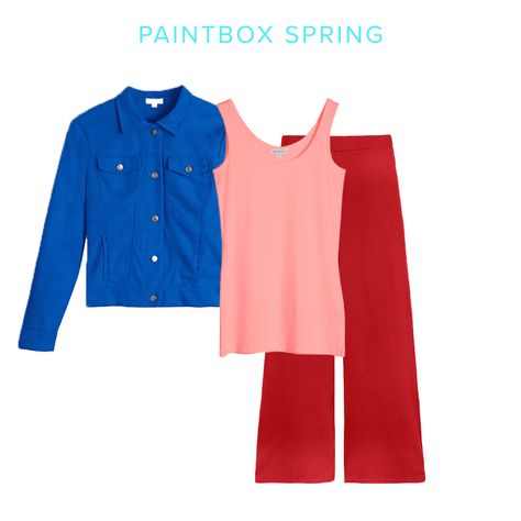 Kettlewell Spring, Blue Spring Outfits, Color Analysis Spring, Paintbox Spring, Spring Color Season, True Spring Color Palette, Hoc Spring, True Spring Colors, Color Wardrobe