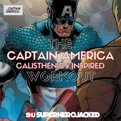 Captain America Workout, Superhero Jacked, Calisthenics Workout Routine, Captain Britain, Calisthenics Workout Plan, Anime Superhero, Superhero Workout, Bodyweight Training, Winter Soldier Bucky