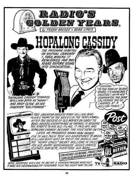 Golden Age Of Radio, Hopalong Cassidy, Old Time Radio, Superhero Movies, Vintage Radio, Golden Age, Wonderful Time, Magazine Cover, Nursing