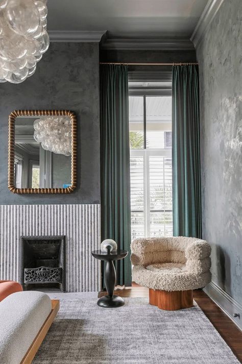 Step Inside This Charleston Historic Family Home Primary Bedroom Furniture, Tiny Dining Rooms, Golf Aesthetic, Brick Wall Decor, Casual Family Rooms, Design Boards, Cosy Room, Bedroom Bliss, Curtains Living