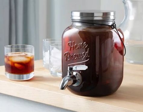 Cold Brew On Tap 2.0 makes made-by-you cold brew super easy Easy Cold, Cold Brew Coffee Maker, Coffee Brewer, Brew Coffee, Cold Brew Coffee, Non Alcoholic Drinks, Kombucha, Mason Jar Mug, Coffee Recipes