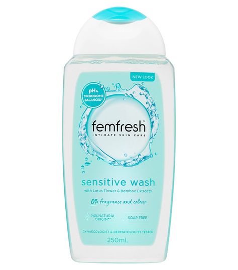 Femfresh Sensitive Wash with Lotus Flower and Bamboo extracts. Specially formulated for sensitive skin. Soap free. Fragrance Free. Colour Free. Soap Fragrance, Intimate Wash, Bamboo Extract, Body Hygiene, Sensitive Skin Care, Cottage Life, Feminine Hygiene, Medical Prescription, Flower Extract