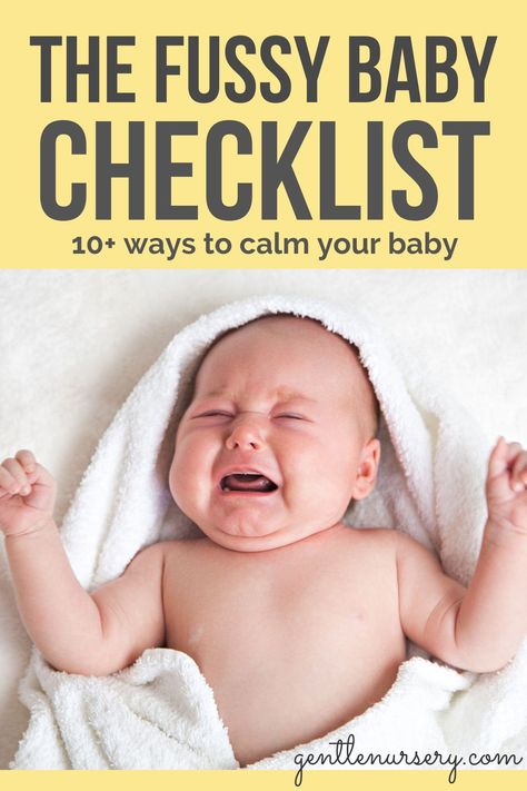 Got a fussy baby and have no idea how to help soothe your baby? Here's the fussy baby checklist with 10+ ways to calm a fussy baby. Works great for babies with colic, babies that are overtired, and babies who have had a difficult birth experience too. You can help calm and soothe a fussy baby with these 10+ techniques. Colic Remedies Newborns, Newborn Knowledge, Fussy Newborn, Baby Gas Relief, Baby Remedies, 2 Month Old Baby, Newborn Tips, Newborn Schedule, Crying Baby