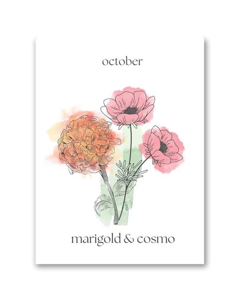 October Birth Flower Decoration Wall Art - ALL Prints are on my Account! - Account Linked in Bio https://www.etsy.com/listing/1746467148/october-birth-flower-decoration-wall-art?click_key=b2202f23f3ad8f92c668f8d151002518c3a6a25f%3A1746467148&click_sum=6d844be9&ref=shop_home_active_10 October Birth Flower, October Birth Flowers, Decoration Wall, Birth Flower, Birth Flowers, My Account, All Print, Flower Decorations, Shop House