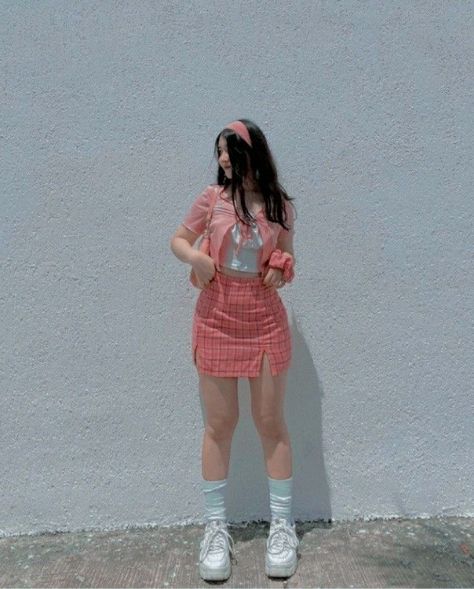 Girlfriend Effect Outfits, High Waisted Fashion, Sweet Outfits Aesthetic, Outfits Fresas, Soft Girl Outfits, Insurance Coverage, Pink Outfits, Insurance Quotes, Teenage Fashion Outfits