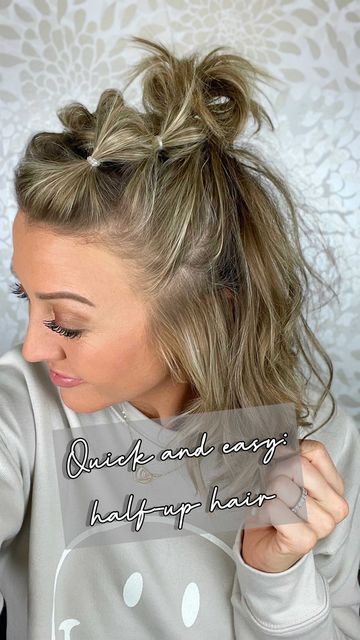 Messy Hairdos For Short Hair, Braid For Shoulder Length Hair, Easy Med Length Hairstyles, Fun Summer Hairstyles For Short Hair, Hot Day Hairstyles Short Hair, Short Hair Fake Braid, Business Short Hairstyles, Hair For Pink Concert, Half Up Hair For Medium Length