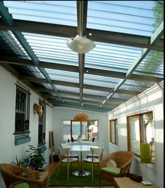 Roof Addition, Wall Creative Design, Roof Canopy, Copper House, Revamp Furniture, Retractable Canopy, Cozy Patio, Outdoor Living Rooms, Roof Architecture