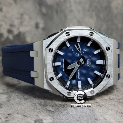 Follow Us @casioak_studio Casioak Mod Casio G-SHOCK Royal Oak Custom Mens Luxury Watches 44mm Ga2100 Blue Navy Waffle Silver Offshore Best Unique Handmade Personalized Special Gift │ Anniversary Birthday Christmas Valentine’s Day Gift │Best Gifts for Men Boyfriend Husband Women Lady #casioak #casioakroyalshock #audemarspiguet #gshocklimited #casiogshock #gshockcustom #personalizedgift #anniversarygift #casioakmod #casioak #Christmasgifts #birthdaygift #giftsforhim #gshock #birthdaygiftideas Casioak Mod, Casio G Shock, Best Gifts For Men, Mens Luxury, Luxury Watches For Men, Royal Oak, G Shock, Birthday Gift Ideas, Gifts For Men