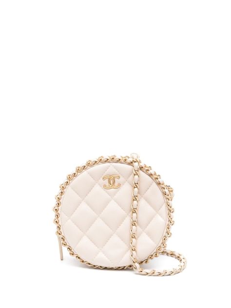 Gold chanel bag