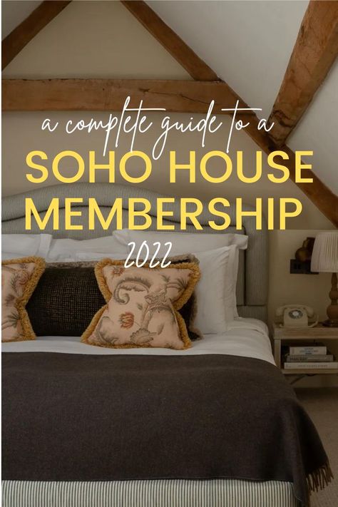 Thinking about getting a Soho House membership and wondering whether it’s worth it? This guide will cover exactly what’s involved in joining the notorious members club, how much it costs, and what will improve your chances of getting accepted. #sohohouse # Soho House Outfits, Soho House Membership, Members Club, Is It Worth It, House Clothes, Soho House, Really Cute Outfits, Worth It, Soho