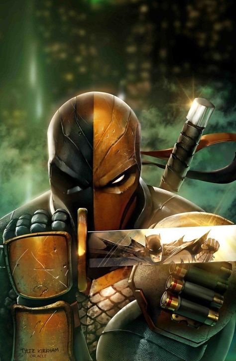 Dc Deathstroke, Deathstroke The Terminator, Slade Wilson, Dc Comics Wallpaper, Comic Villains, Univers Dc, Batman Artwork, The Terminator, Dc Villains