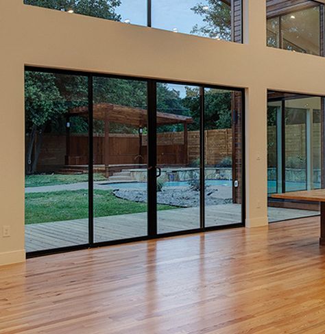 Modern Sliding Glass Doors, Aluminum Sliding Door, Aluminium Patio Doors, French Entry Doors, Aluminium French Doors, Patio Door Handle, Door Folding, Aluminum Windows, Door And Window Design