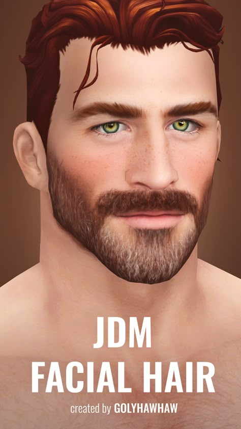 Sims 4 Beard Cc, Sims 4 Beard, Different Beard Styles, Sims 4 Hair Male, The Sims 4 Skin, Thick Beard, Men's Facial Hair, Mens Facial Hair Styles, Sims 4 Mm Cc