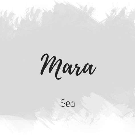 Mara Nova Name, Names Design, List Of Girls Names, Middle Names For Girls, Names For Characters, Unisex Baby Names, Cool Baby Names, Baby Name List