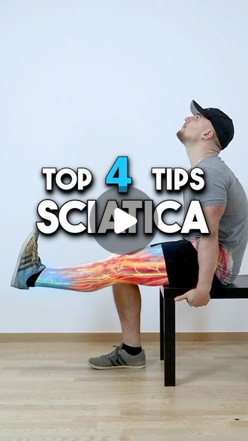 3,224 likes, 486 comments - recoverpain on May 11, 2024: "⚡️4 Tips For Sciatica Sciatica is a neurological condition that involves pain, numbness, or weakness in the lower back, buttocks, and legs. It’s caused by the compression or irritation of the sciatic nerve, which is the largest nerve in the body. Here are 4 tips that can help you recover from it faster & make the rehab process less painful: Tip 1️⃣: Stop stretching your leg, it’s likely just irritating the nerve even more… Instead fix Static Nerve Stretches, Cystic Nerve Stretches, Pinched Sciatic Nerve Relief, Sciatic Nerve Relief Remedies Natural Treatments, Ciatica Stretches Sciatic Pain, Sitica Nerve Exercise, Exercise For Sciatic Nerve Pain, Sciatic Nerve Relief Sciatica Stretches, Stretches For Sciatic Nerve Pain