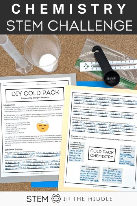 By Trilby Are you looking for an engaging and hands-on chemistry for middle schoolers activity? The DIY Cold Pack STEM Challenge is the perfect way to introduce students to chemical reactions, endothermic processes, and real-world applications of science. In this middle school chemistry project, students will explore how chemical reactions can absorb heat and create […]
The post Chemistry for Middle Schoolers: DIY Cold Pack STEM Challenge appeared first on STEM in the Middle. Stem Activities For Middle School, Diy Ice Pack, Chemistry Project, Engineering Design Challenge, Middle School Chemistry, Chemistry Projects, Stem Challenge, Middle Schoolers, Stem Challenges