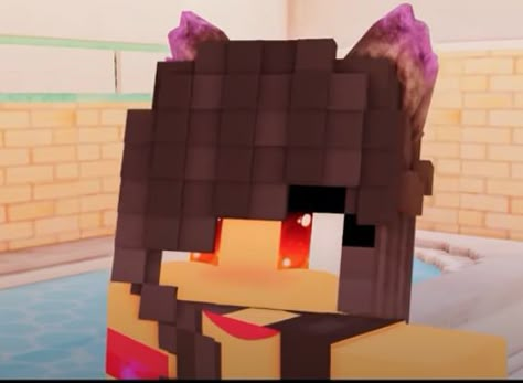 Aphmau And Aaron Matching Icons, Aphmau Aaron Werewolf, Aphmau And Aaron Matching Pfp, Aphmau Icon, Aphmau Aesthetic, Aphmau Wolf, Aphmau Werewolf, My Street Aphmau, Laurence Aphmau