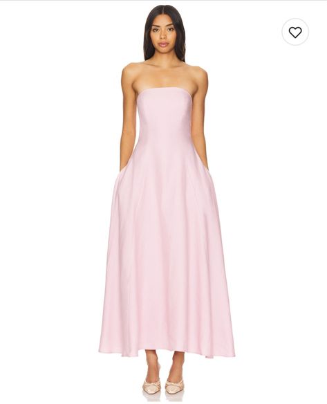 The Favorite Linen Dress in Pastel … curated on LTK 2024 Gowns, Sign Dress, Pink A Line Dress, Revolve Dress, Hoco Inspo, Linen Wedding, Pastel Lavender, Revolve Dresses, Pink Dress Casual