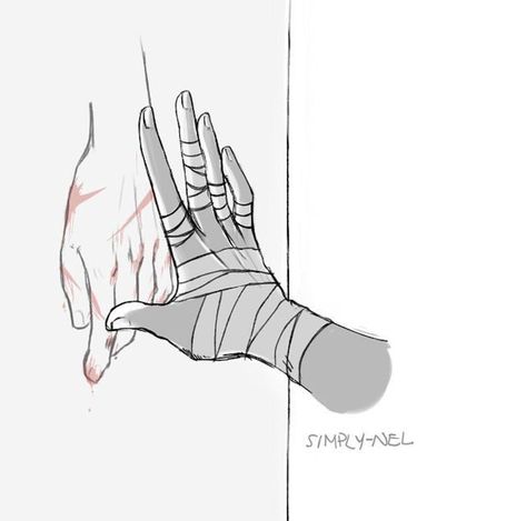 Anime Hand Bandage, Hand Bandages Drawing, Dazai Hands, Bsd Dazai, Voltron Tumblr, Anime Hands, Hand Drawing Reference, Hand Reference, Dark Art Illustrations