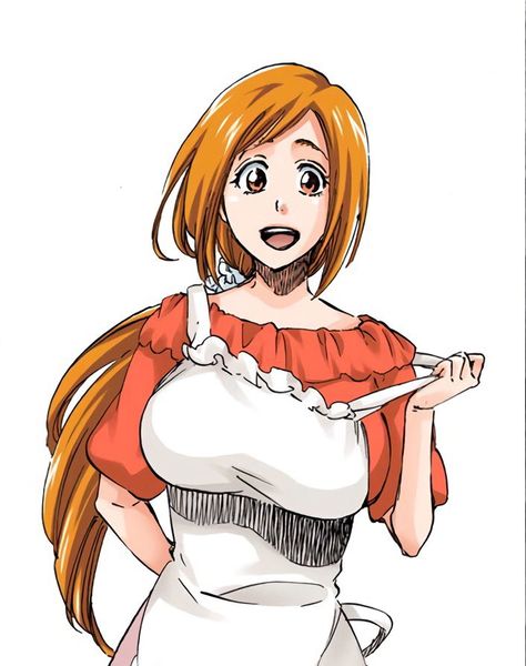 Bleach Inoue, Bleach Girls, Orihime Bleach, Bleach Orihime, Ichigo Manga, Bleach Drawing, Inoue Orihime, Orihime Inoue, Bleach Anime Art