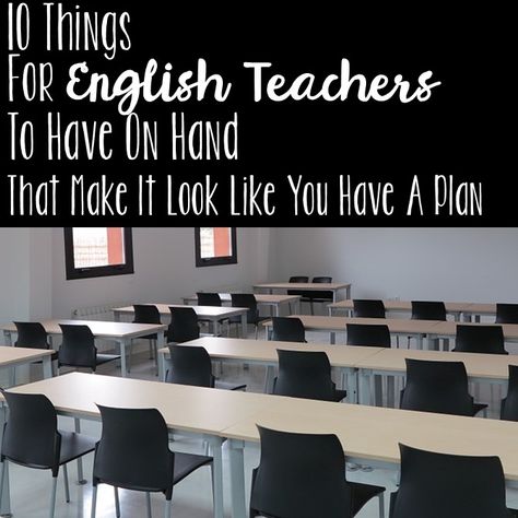 Alternate Title: 10 Tickets to Keep You from Looking Like You Just Stepped Off the HotMess Express 😉 I think my brain must work better in panic mode because most of my more creative ideas come to me about 5 minutes before class beings when I have absolutely no plan for the day. I can ... Read More about 10 Things for English Teachers to Have on Hand that Make it Look Like You Have a Plan English Teacher Posters, Middle School English Activities, English Teacher Outfit, High School English Teacher, High School English Classroom, English Education, Teaching Secondary, Teaching High School English, Secondary English